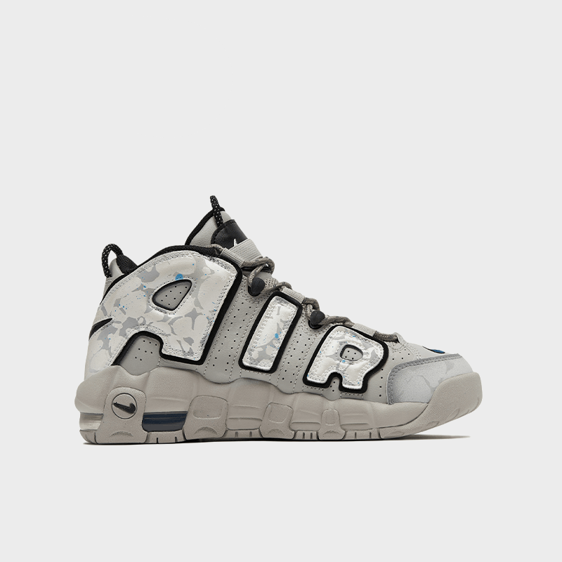 Gray Romance - Women's Air More Uptempo Custom