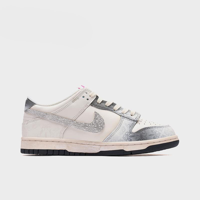 Silver - Women's Dunk Low Custom