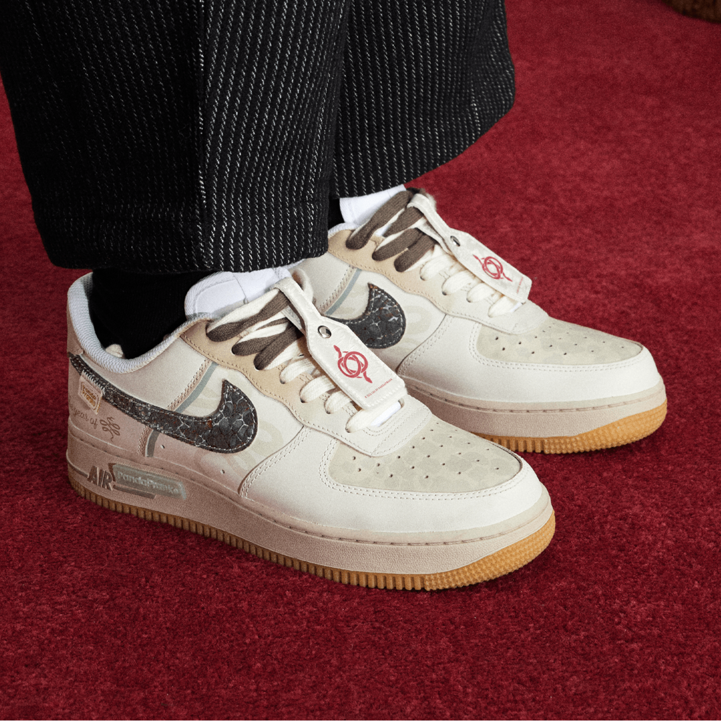 Gilded Snake - Men's Air Force 1 Low Custom