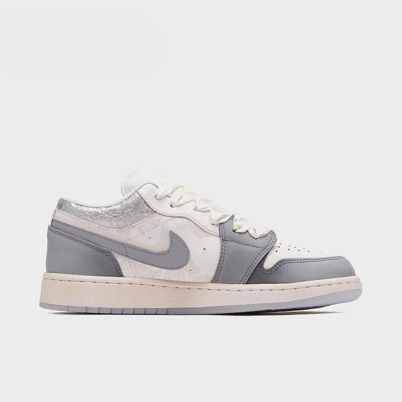 Silver Dancer - Women's Jordan 1 Low Custom