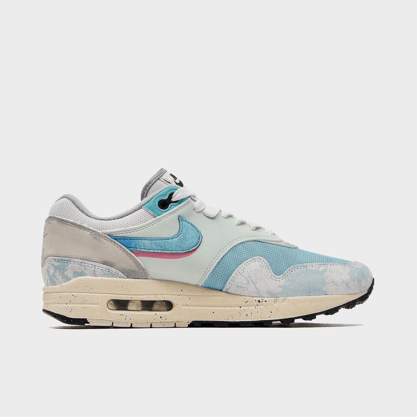 Blue-Green Boat - Men's Air Max 1 Custom