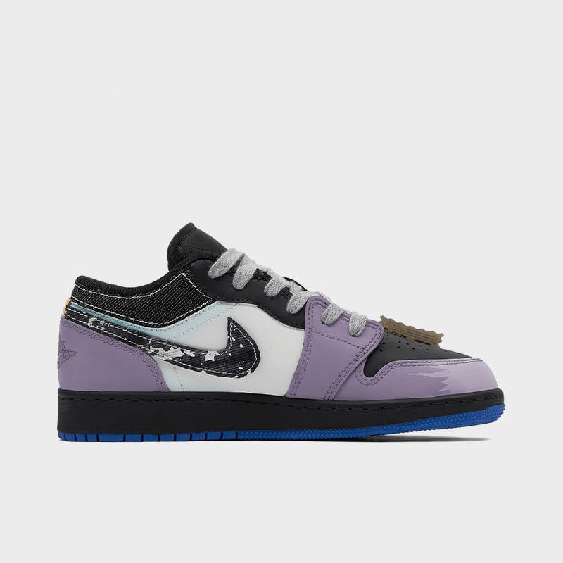 Purple Love - Unisex Jordan 1 Low Custom