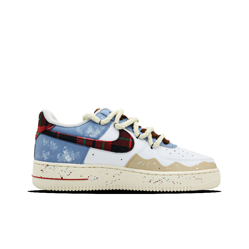 [Custom Merry Crumbs] Air Force 1 Low Skateboard Shoes Unisex