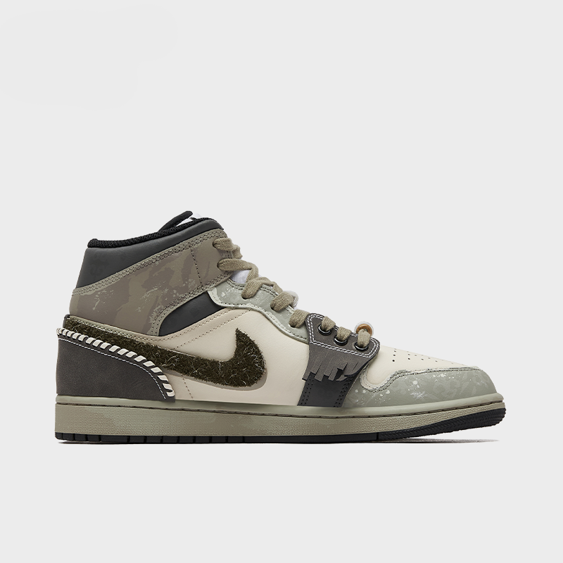 Pastoral Serenade - Men's Jordan 1 Mid Custom