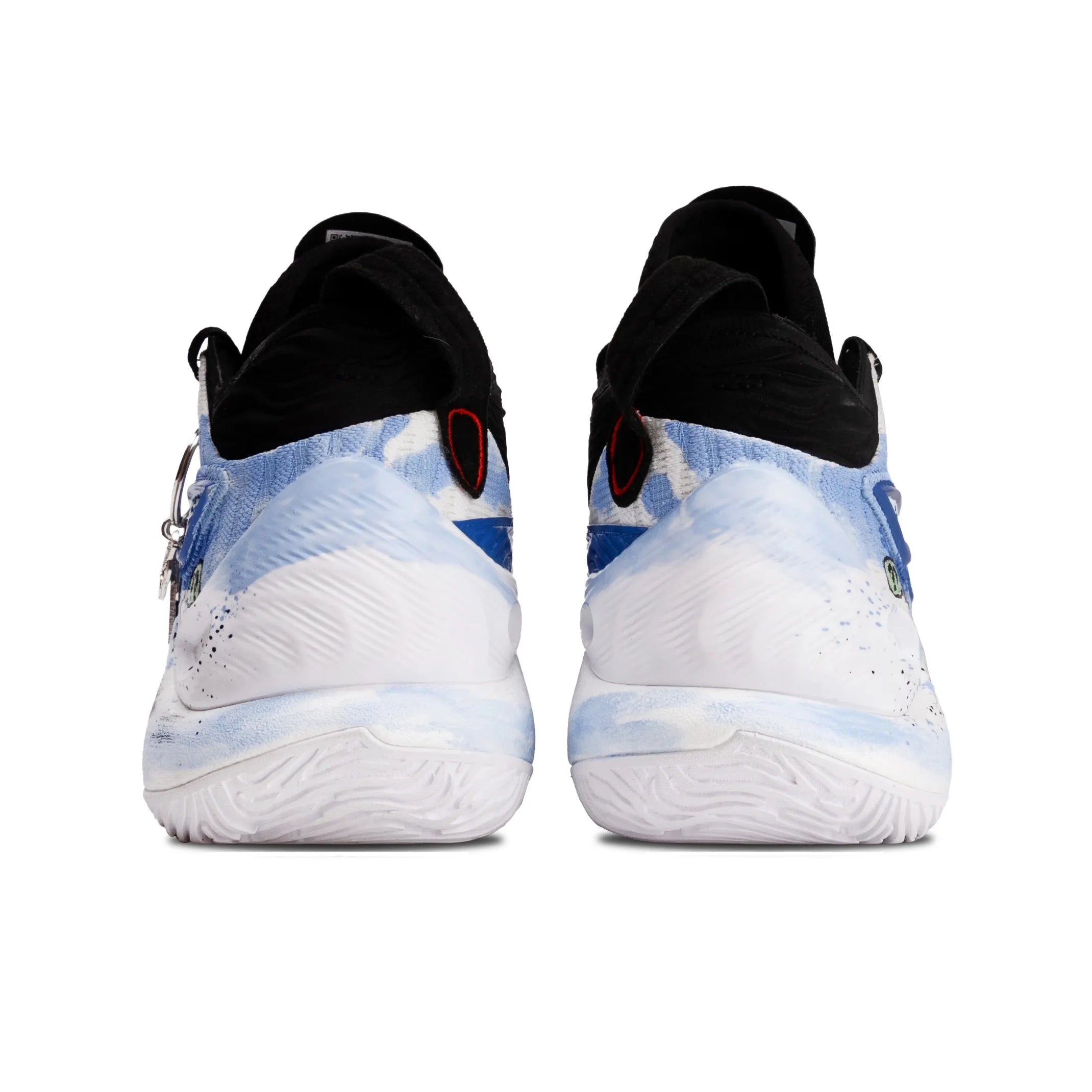 [Blue Graffiti] Custom Street LiNing Men's Basketball Shoes