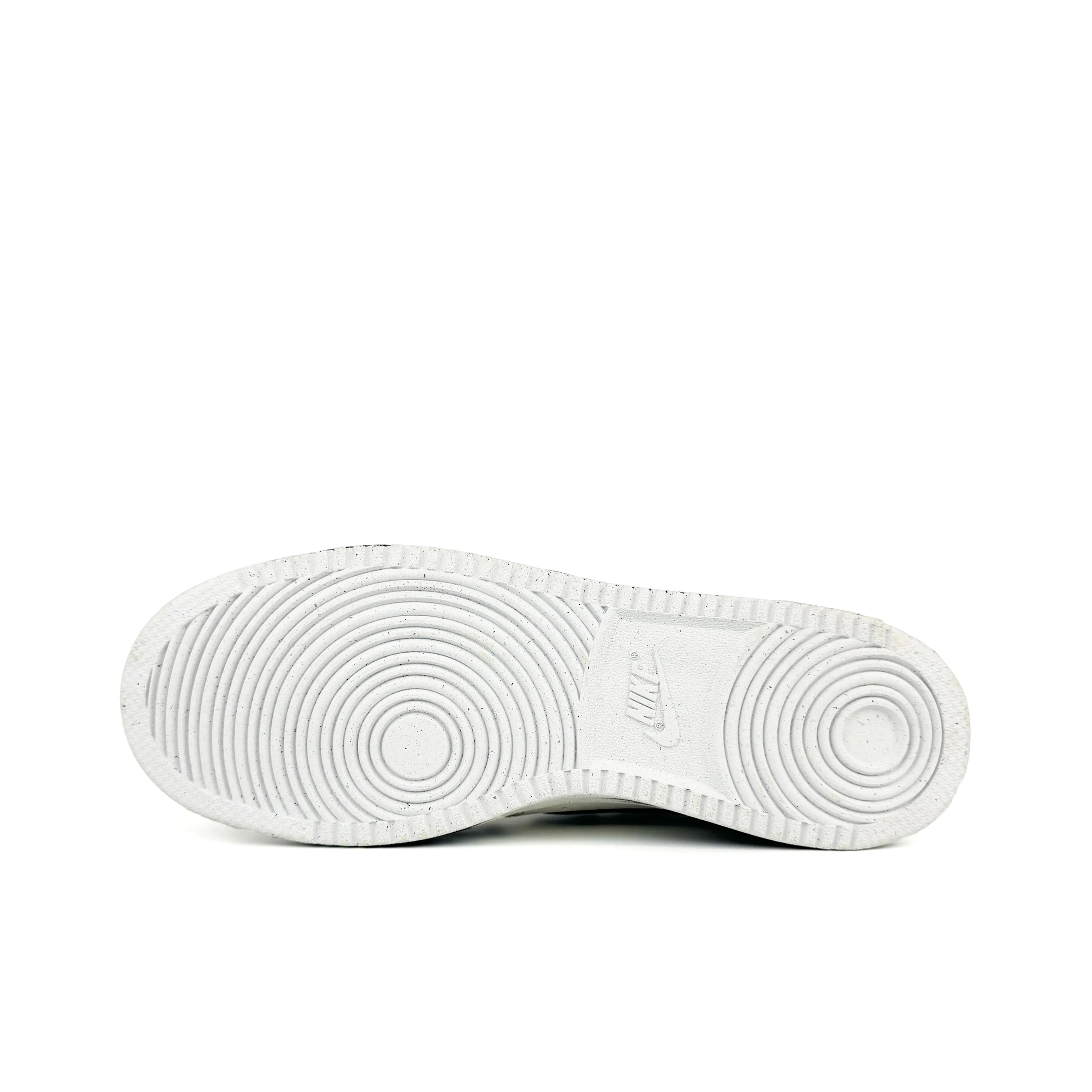 [Custom Zipper Deconstruction] Court Vision 1 Low Skateboarding Shoes Unisex Street Art