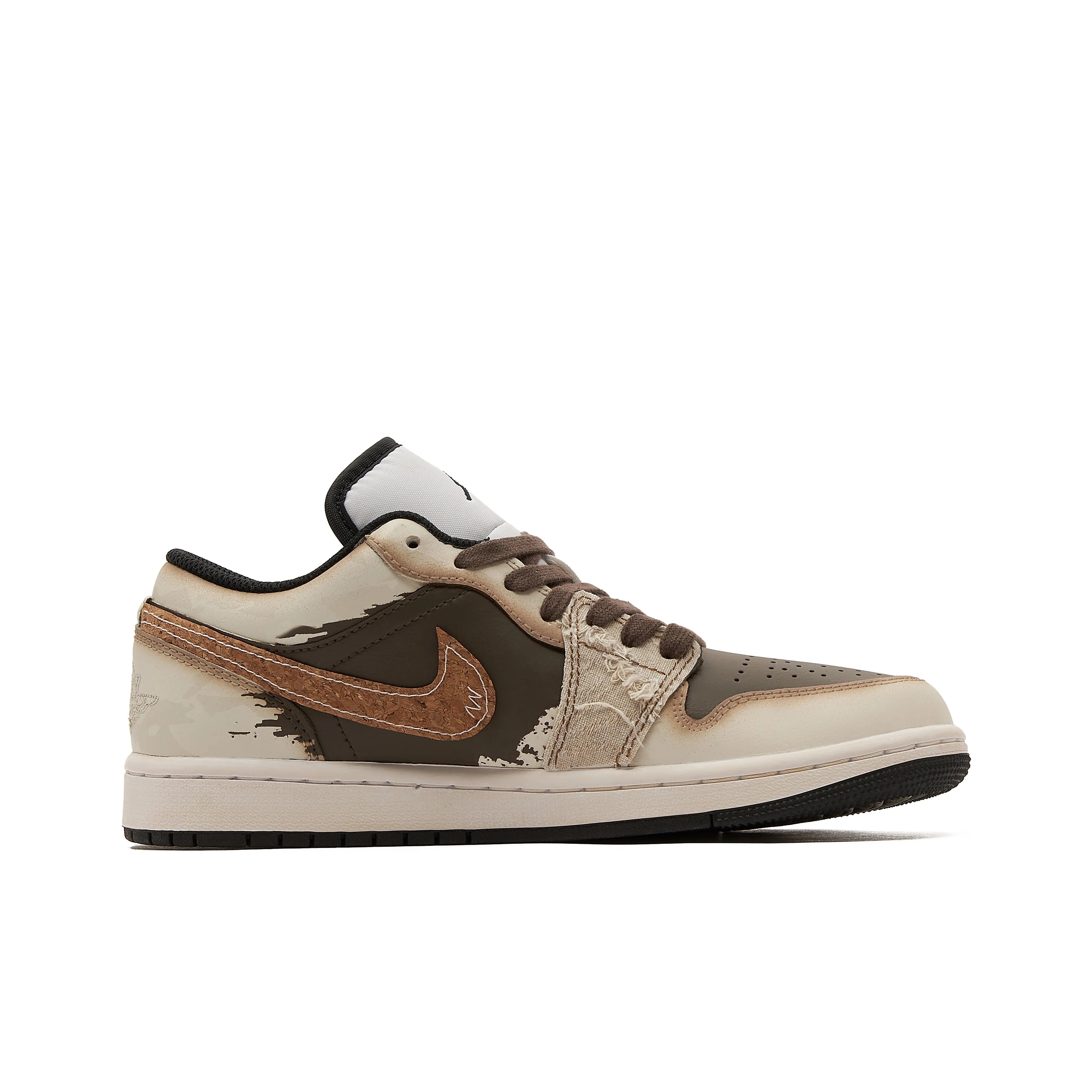 [Custom Sandstorm]Air Jordan 1 Low Unisex Brown