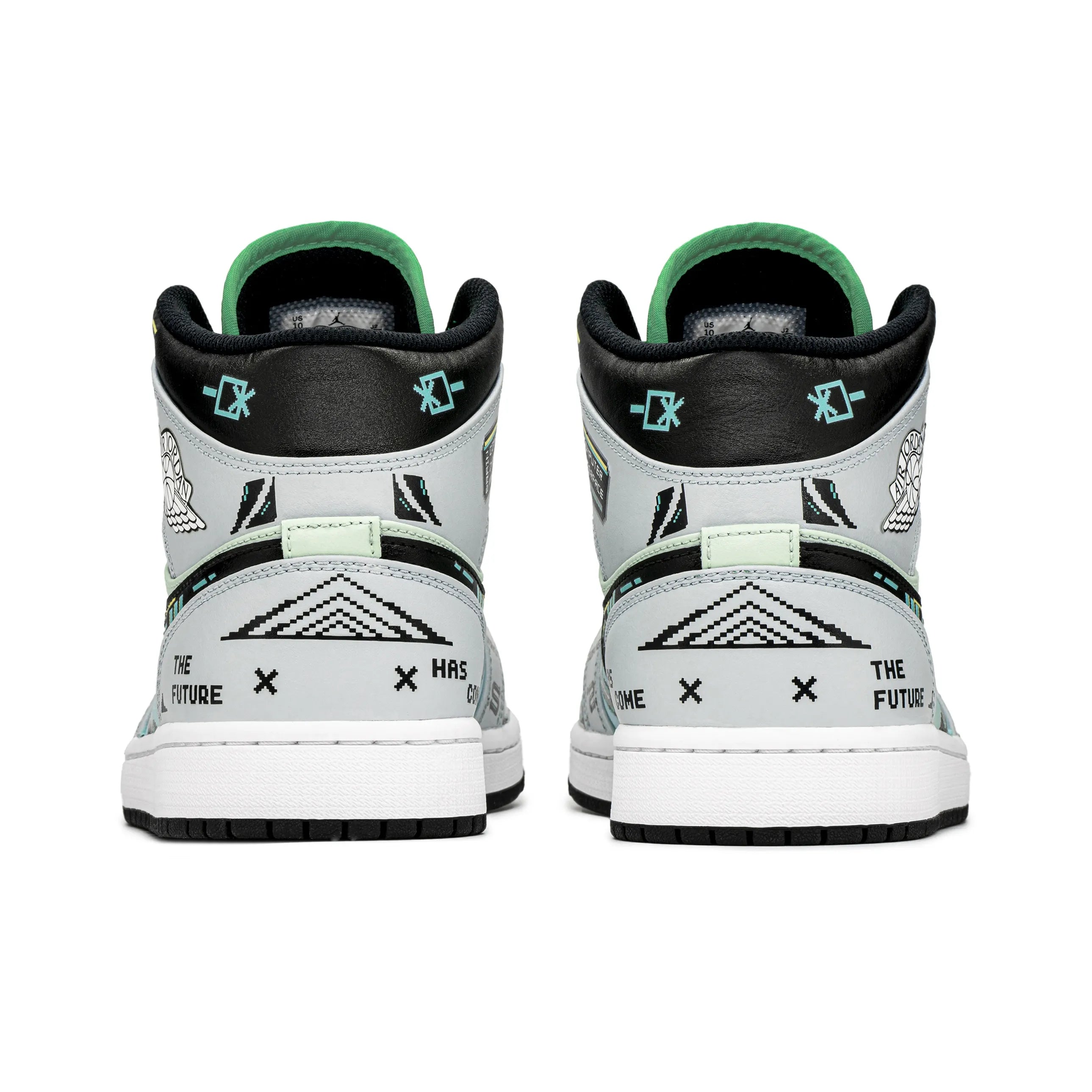 FZBB Cyberpunk -  Men's Jordan 1 Mid Custom