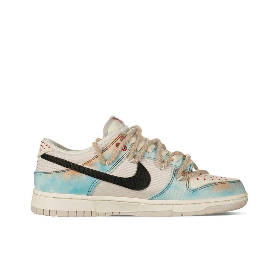 [Custom Sky City] Dunk Skateboarding Shoes Unisex Denim Style