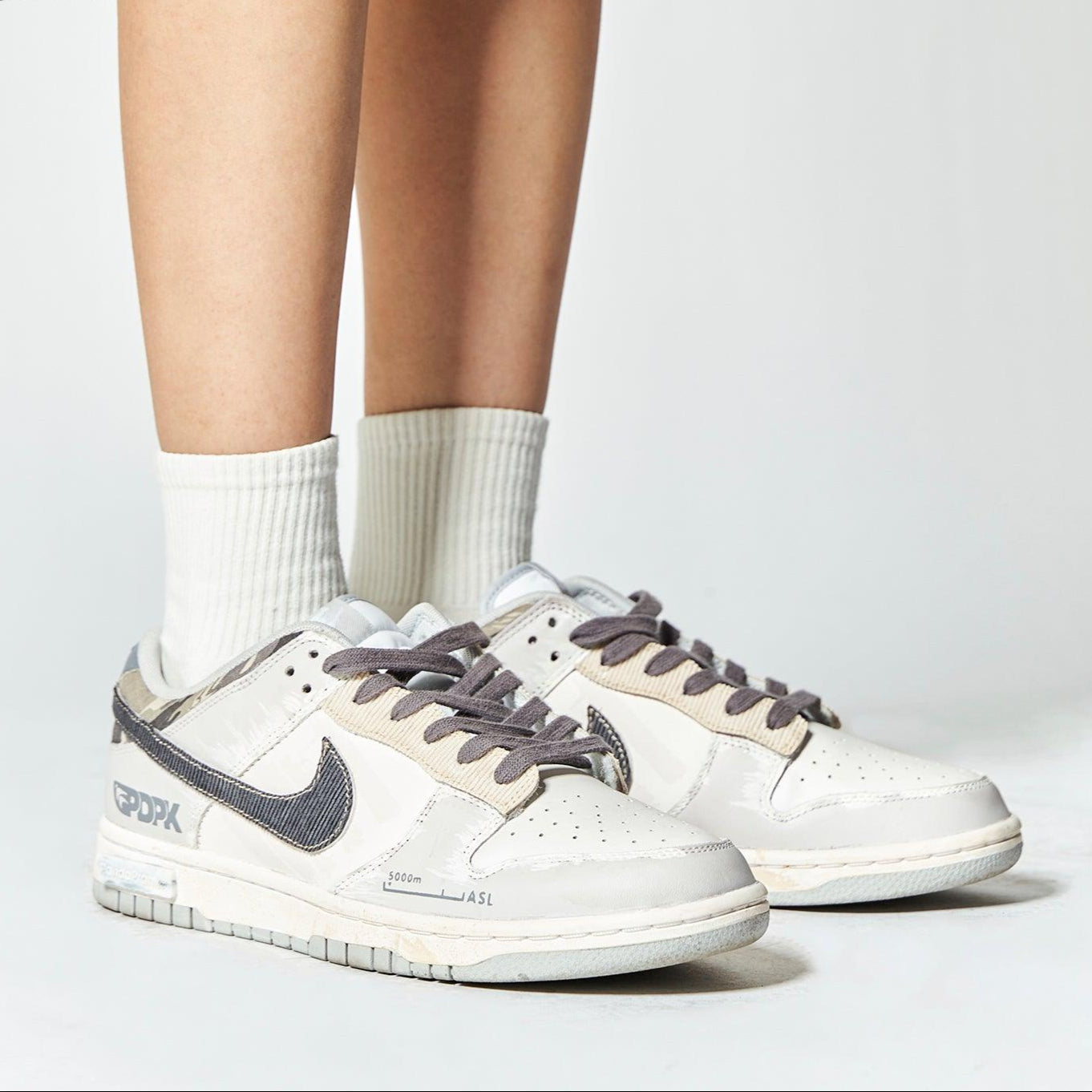 Gaze Down - Men's Dunk Low Custom