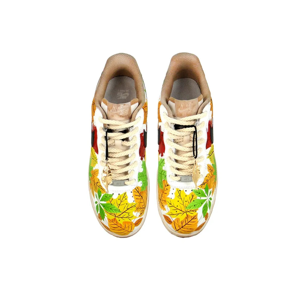 [Custom Autumn Scenery] Air Force 1 Skateboarding Shoes Unisex