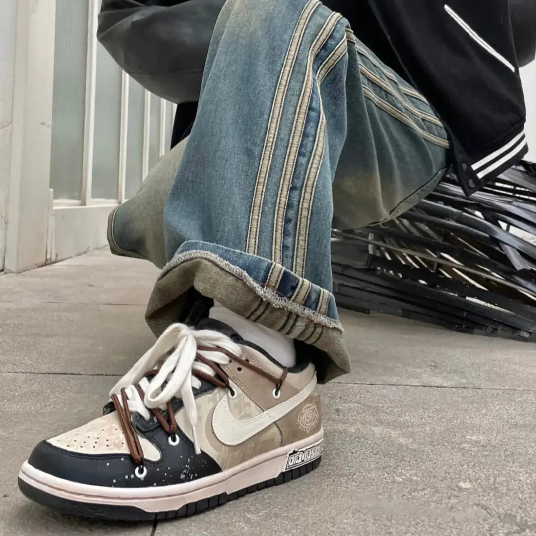 [Custom Female wall-facing S-BOX]  Dunk Skateboarding Shoes Women's