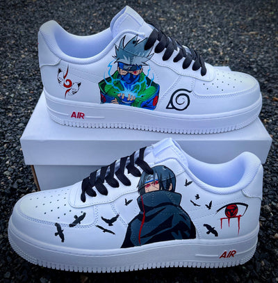 [Custom Itachi Vs kakashi] Air Force 1 Skateboarding Shoes Unisex