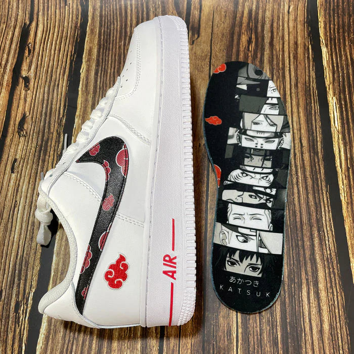 [Custom Naruto] Air Force 1 Skateboarding Shoes Unisex