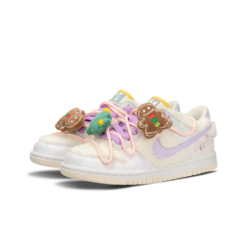 [Custom Cute Plush Christmas Party] Dunk Low Skateboard Shoes Unisex
