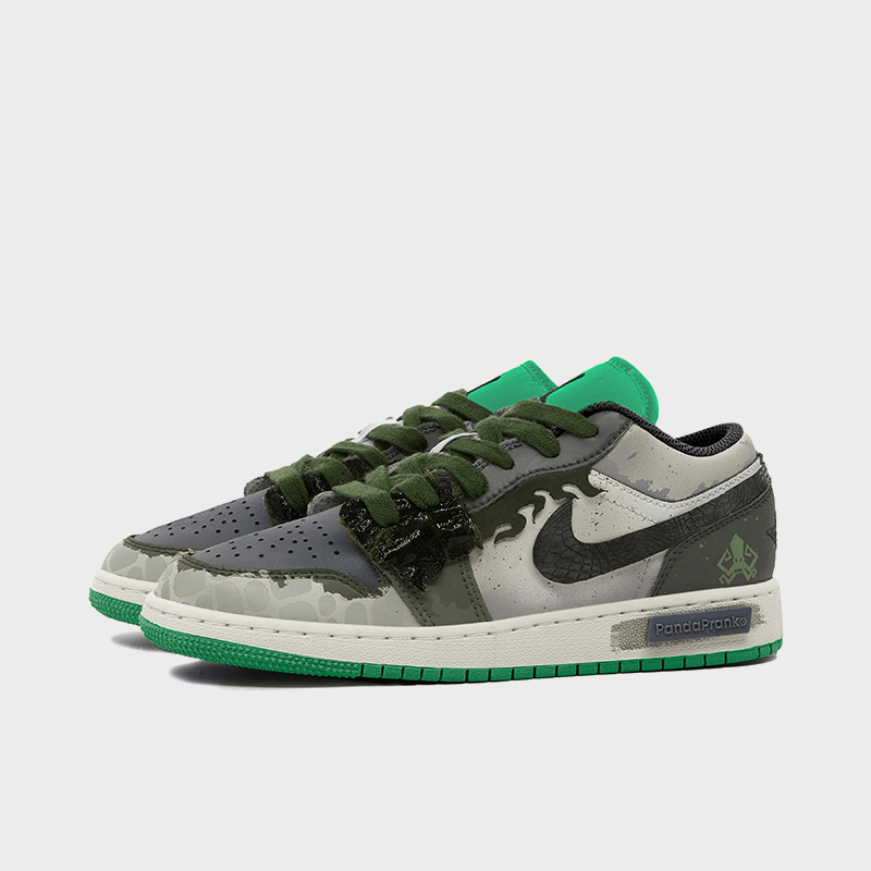 Tentacle - Unisex Jordan 1 Low Custom