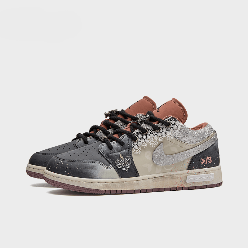 Night Hazy - Women's Jordan 1 Low Custom