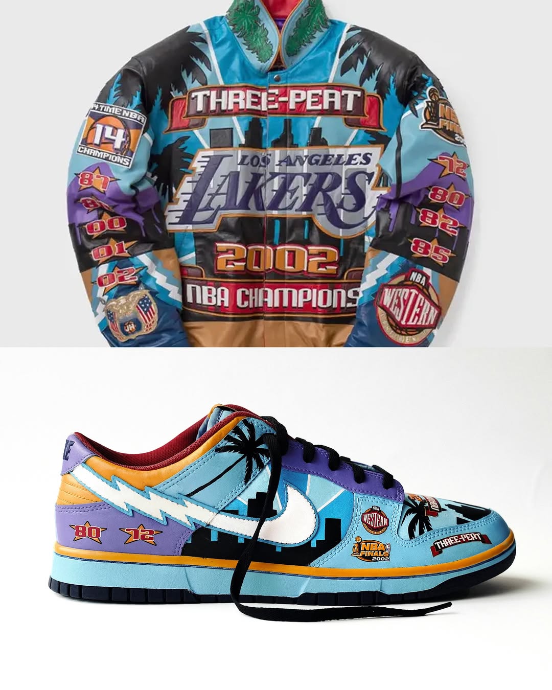 [Custom Three - Peat] Dunk Skateboarding Shoes Unisex Low-top Blue