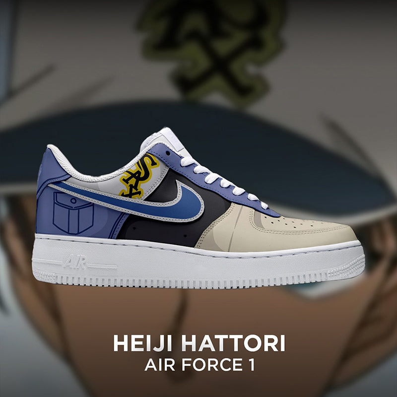 [Custom Hand-painted - Case ClosedⅠ] Air Force 1 Skateboarding Shoes Unisex
