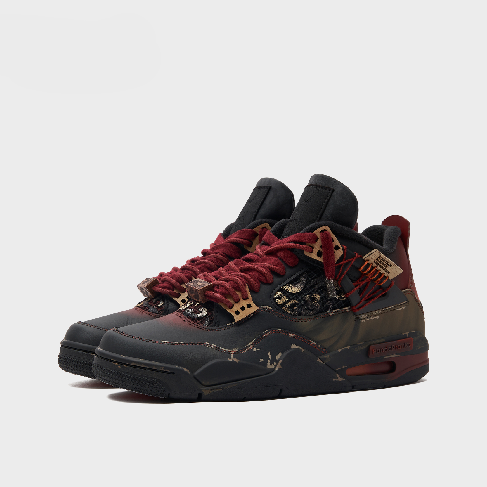 Nuo Mask ICH - Unisex Jordan 4 Custom Includes Mask and Drum