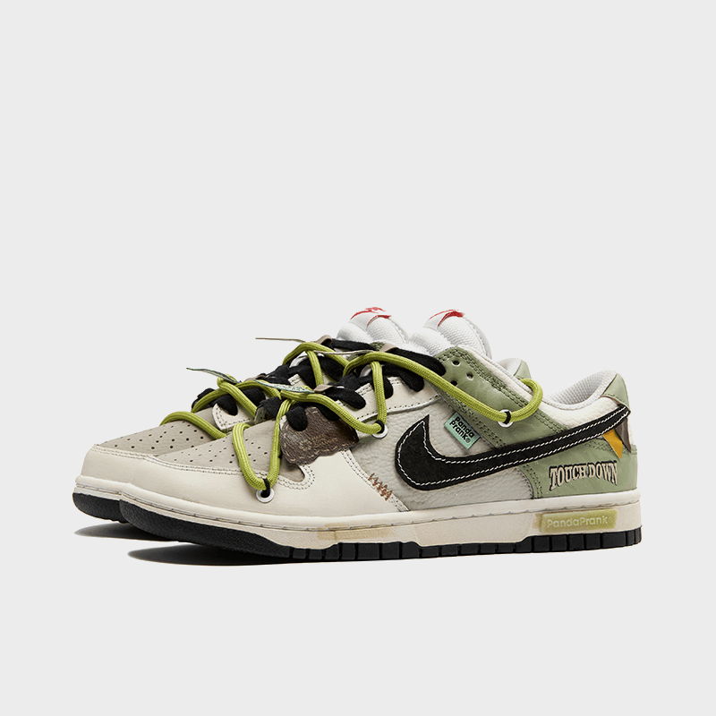 Green Chase - Men's Dunk Low Custom