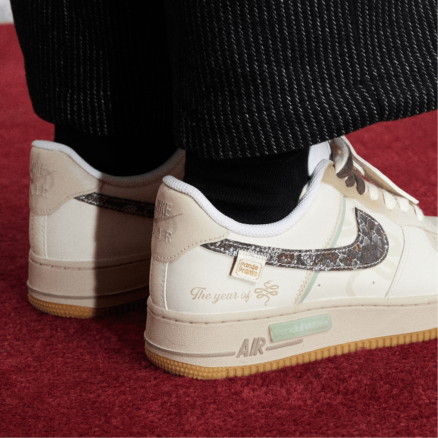 Gilded Snake - Men's Air Force 1 Low Custom