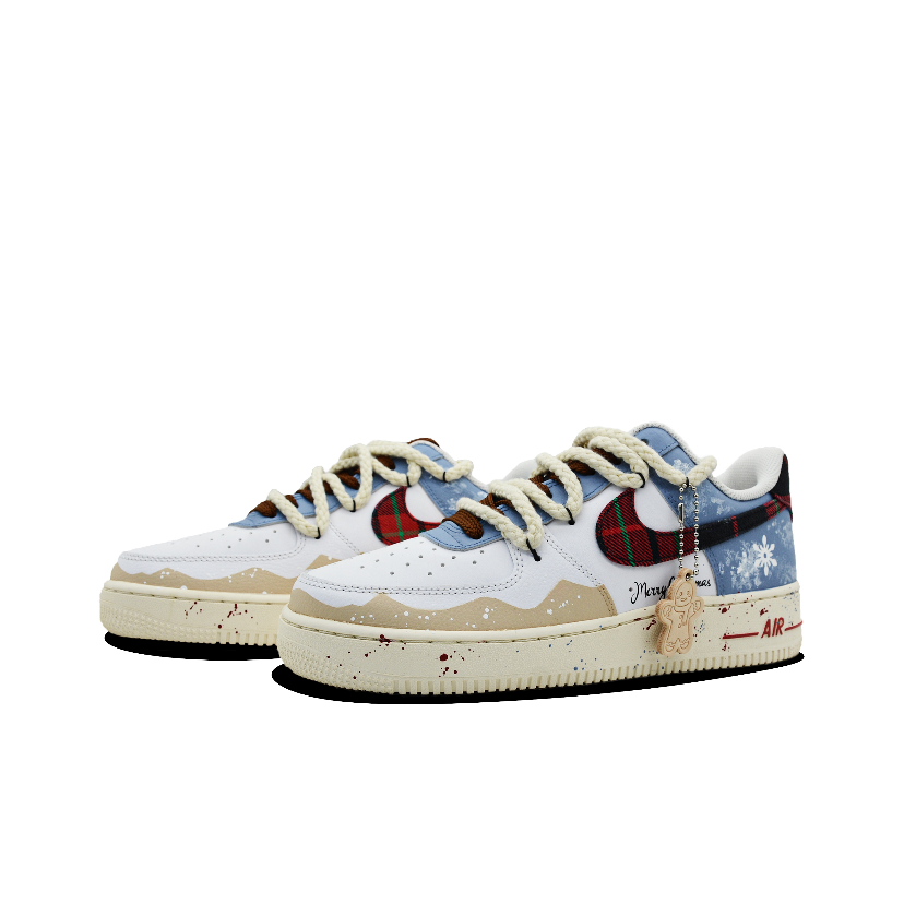 [Custom Merry Crumbs] Air Force 1 Low Skateboard Shoes Unisex