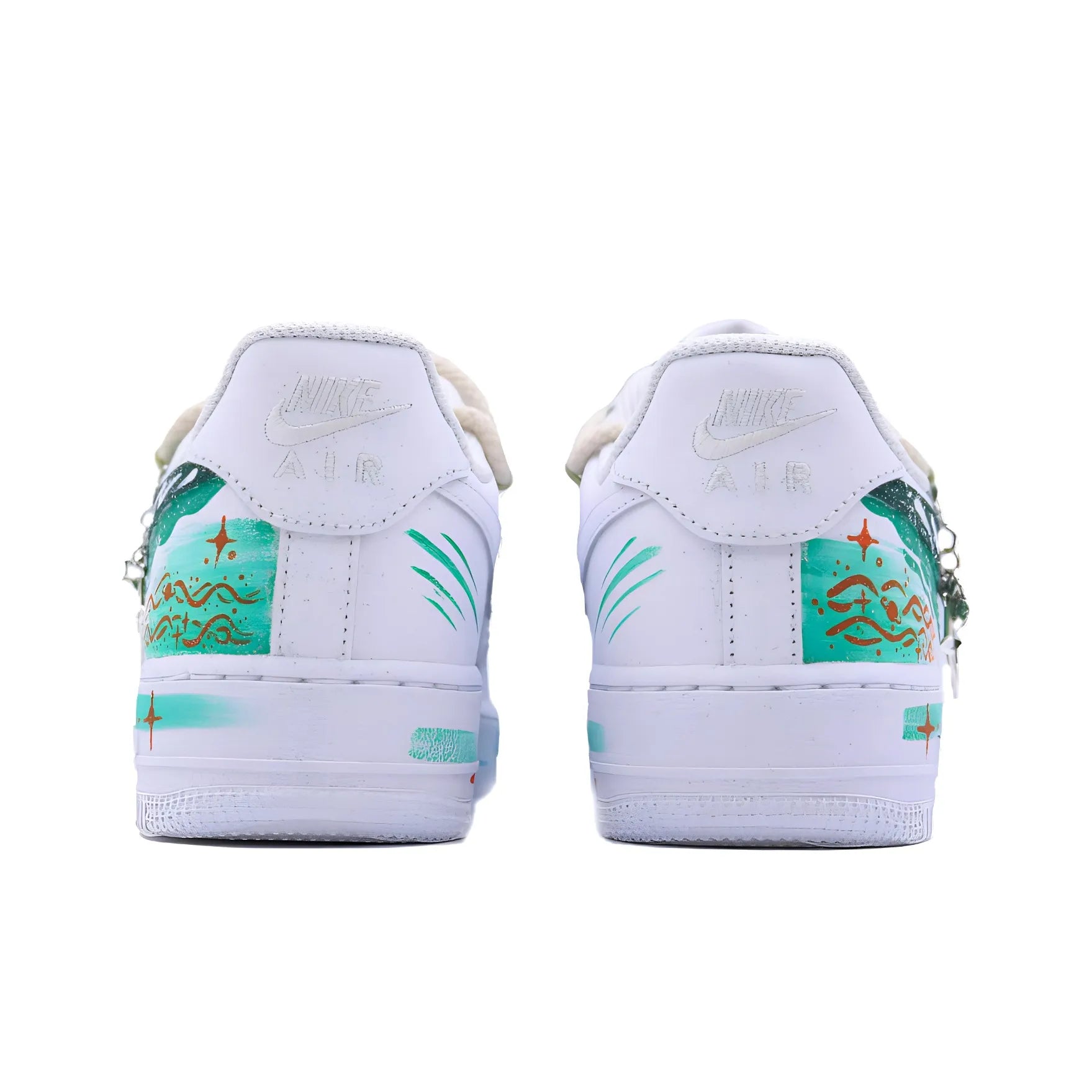 [Customized The Twelve Zodiac Signs: Aquarius - Fashionable Starry Sky] Air Force 1 Shoes Unisex