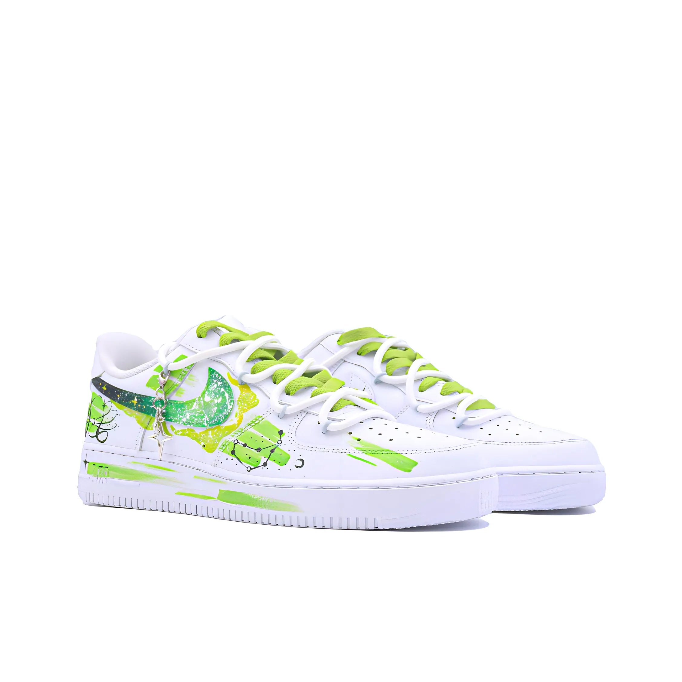 [Customized The Twelve Zodiac Signs: Capricorn - Fashionable Starry Sky] Air Force 1 Shoes Unisex