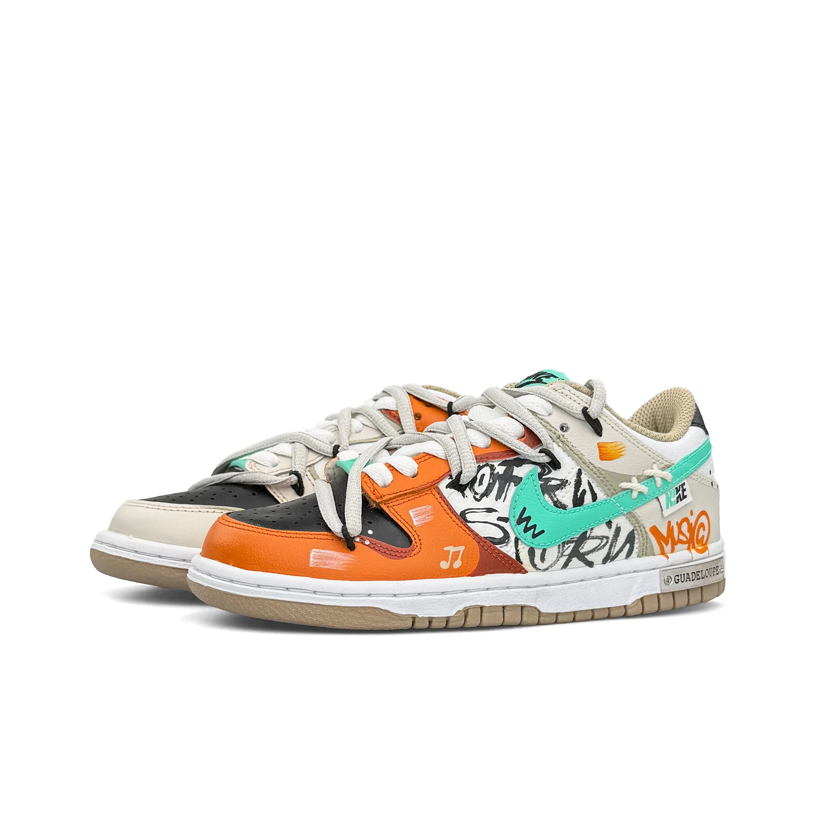 Sunset Mix - Beige Orange Women's