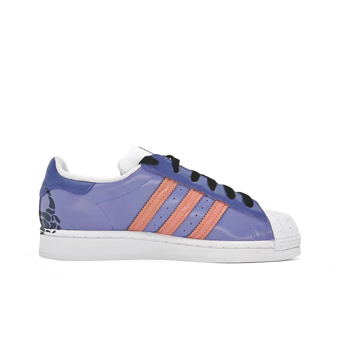 [Custom Midnight Potion] originals SUPERSTAR Low Top Halloween Series Purple/Orange