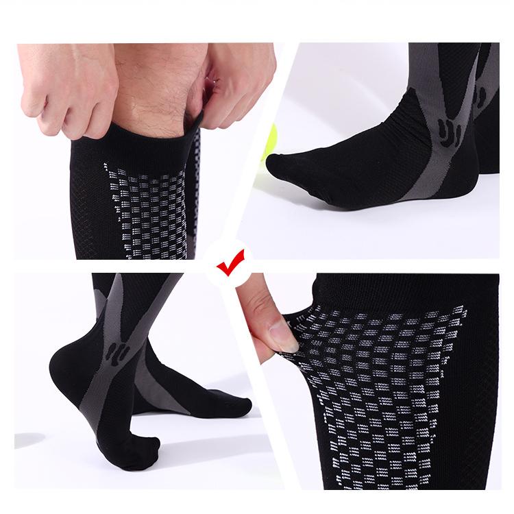 Professional Sports Calf Compression Socks Running Women Men Marathon Socks Fitness Outdoor Jump Rope Compression Long Breathable