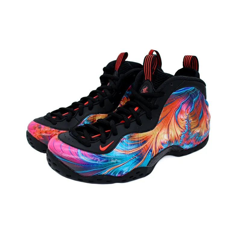 [Custom Plume] Foamposite One Mid-top Retro Basketball Shoes Unisex