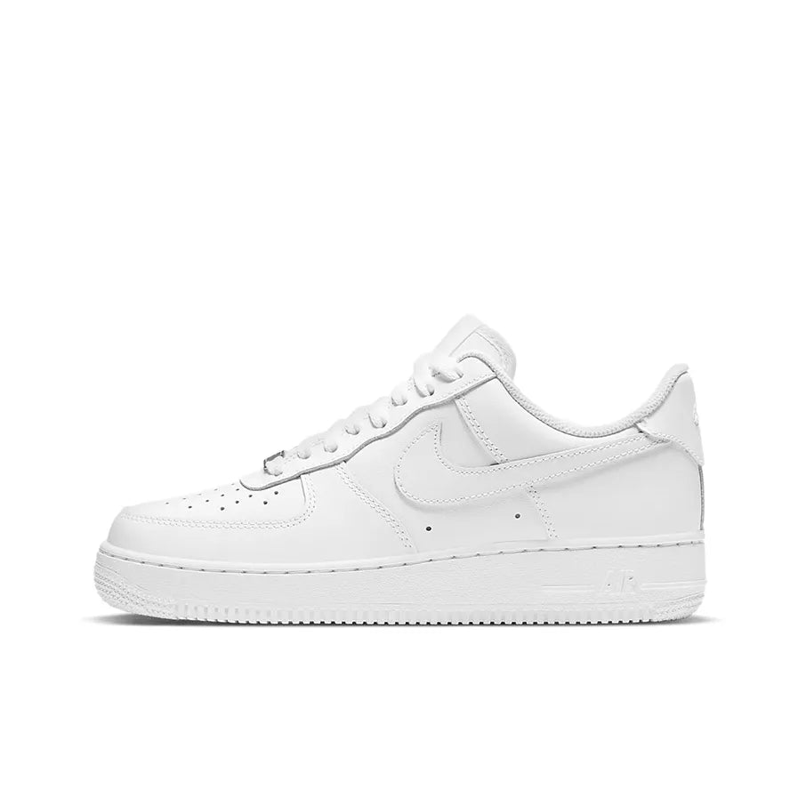 [Custom Reflective Butterfly] Air Force 1 Skateboarding Shoes Unisex Gray