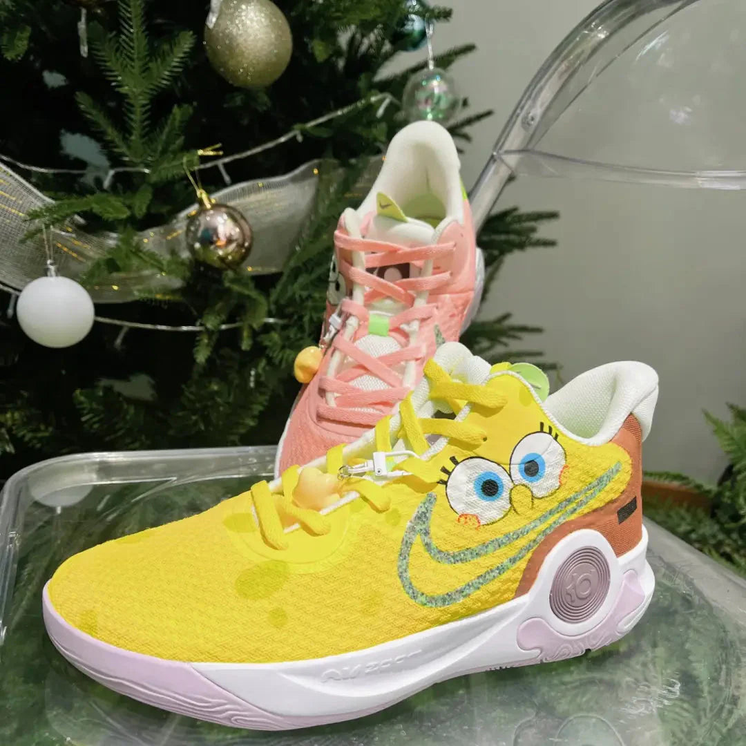 [Custom Lovely smiling face in the New Year]  KD Trey 5 Basketball Shoes Unisex