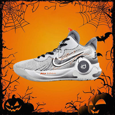 [Custom Batman]  KD Trey 5 IX Basketball Shoes Unisex Low-Top Orange