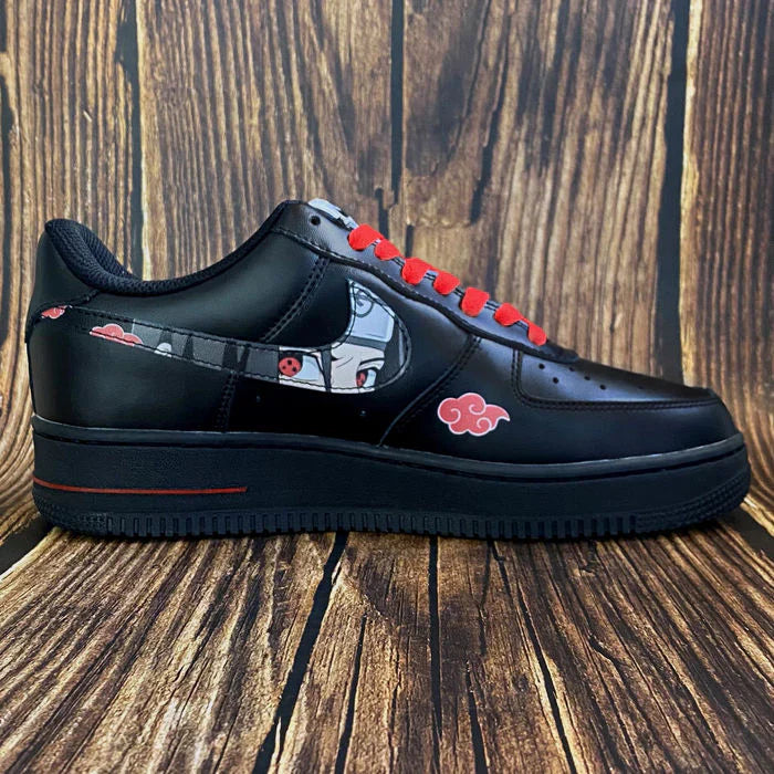 [Custom Itachi Uchiha] Air Force 1 Skateboarding Shoes Unisex