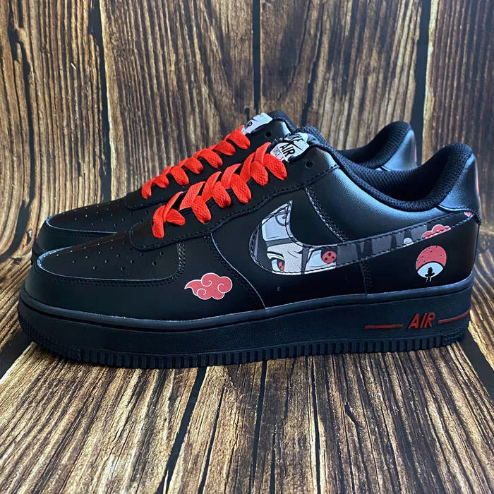 [Custom Itachi Uchiha] Air Force 1 Skateboarding Shoes Unisex