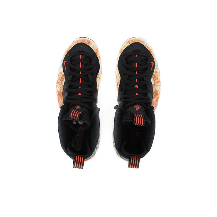 [Custom Lava Spray/Rust] Foamposite One Mid-top Retro Basketball Shoes Unisex
