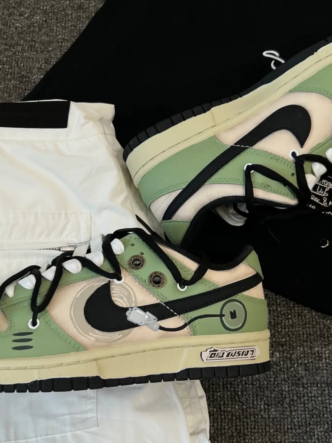 [Custom A voice -BOX]  Dunk Skateboarding Shoes Unisex