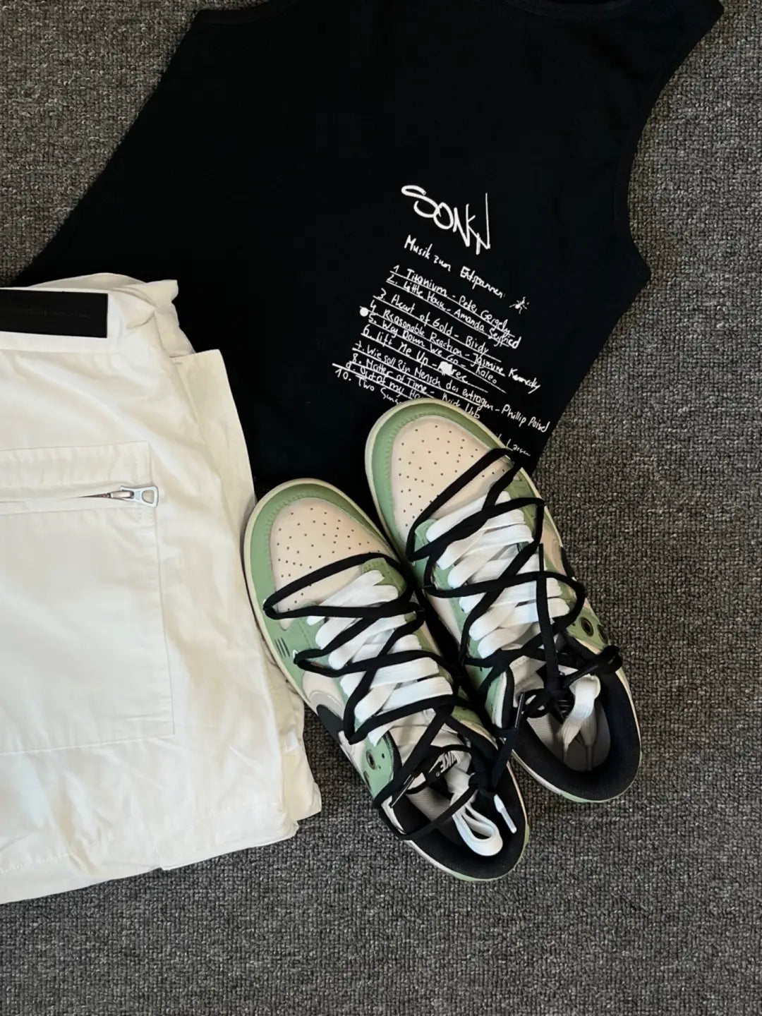 [Custom A voice -BOX]  Dunk Skateboarding Shoes Unisex