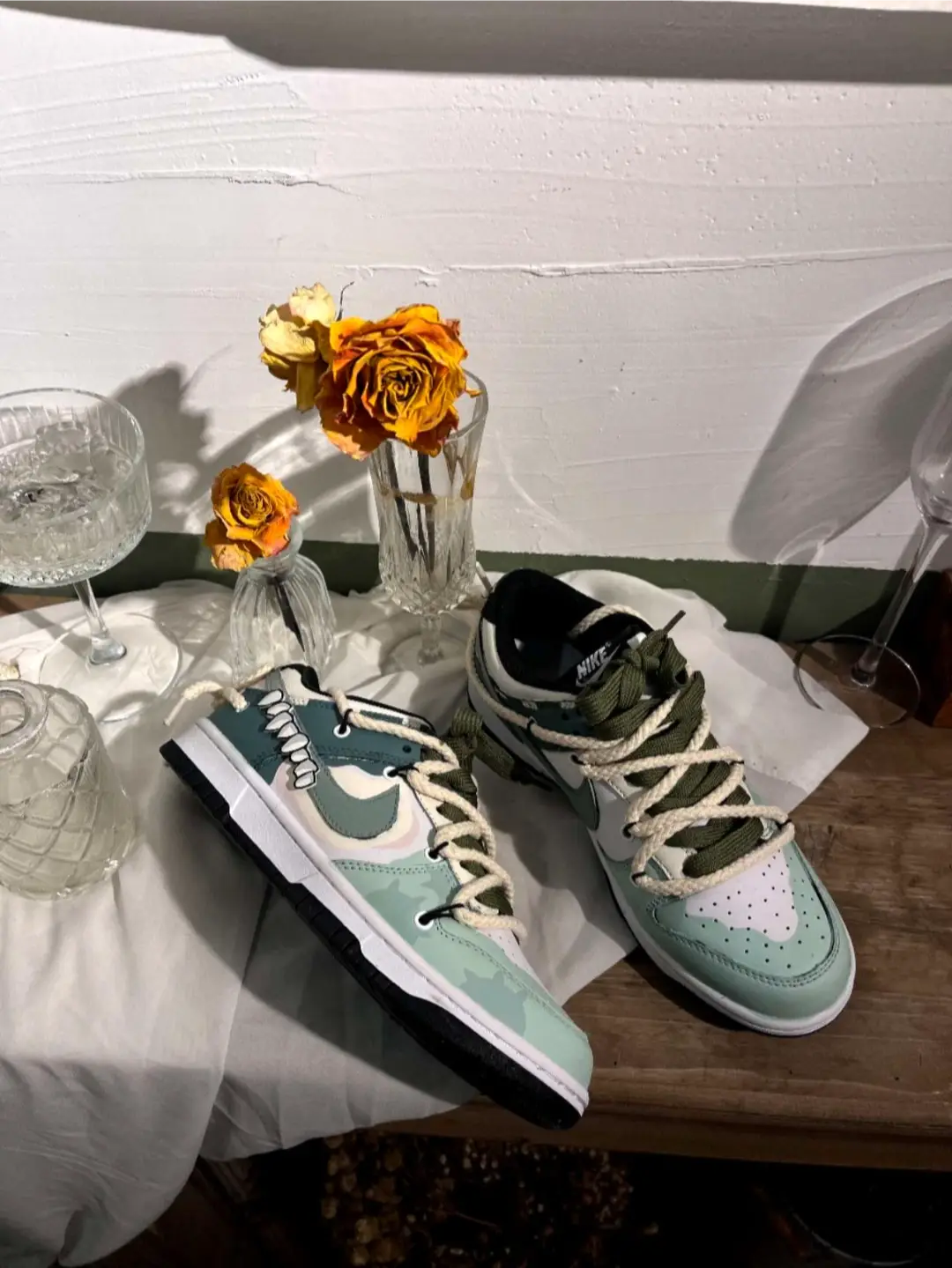 [Custom Female Tea Language S-BOX]  Dunk Skateboarding Shoes Women's