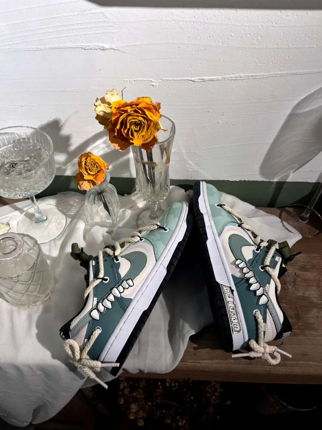 [Custom Female Tea Language S-BOX]  Dunk Skateboarding Shoes Women's