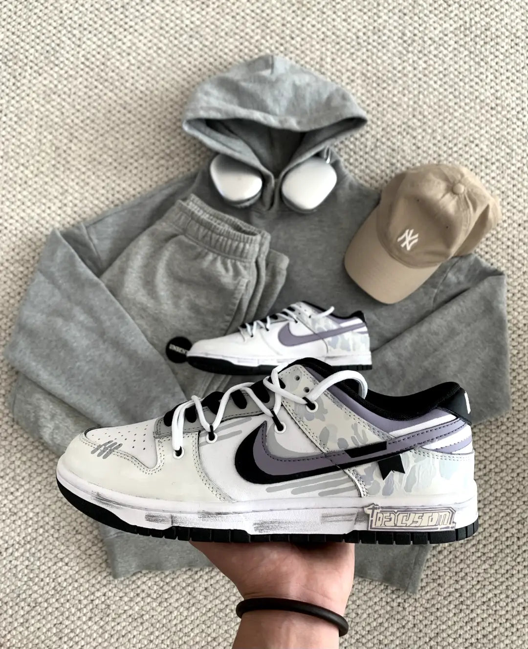 [Custom Women's Special Mission S-BOX]  Dunk Skateboarding Shoes Women's