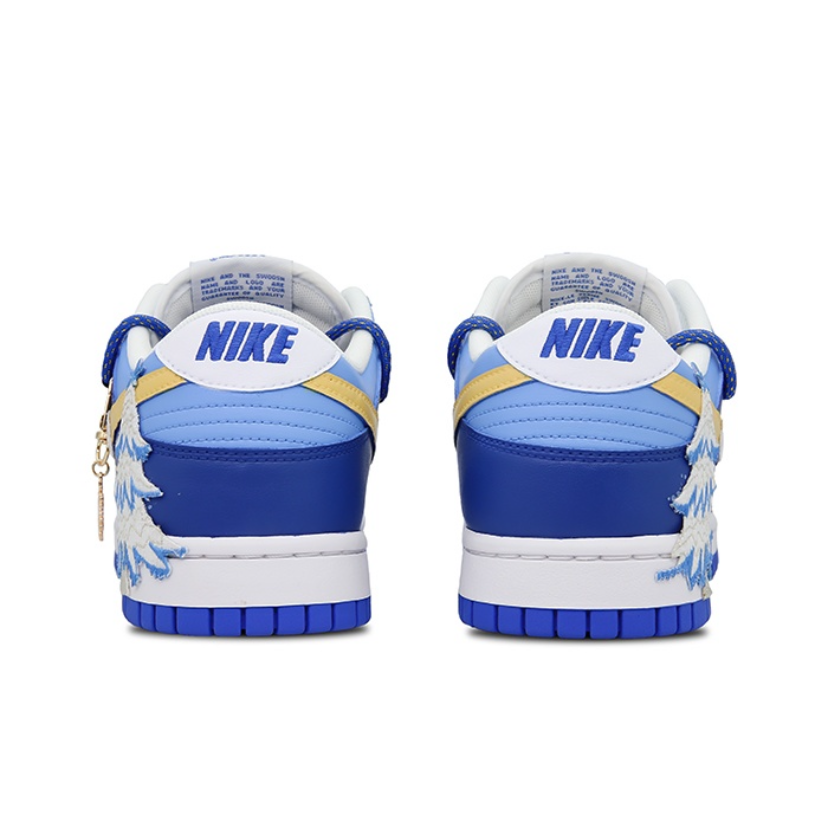 [Custom Christmas Snowy Forest] Dunk Skateboarding Shoes Unisex Low-top