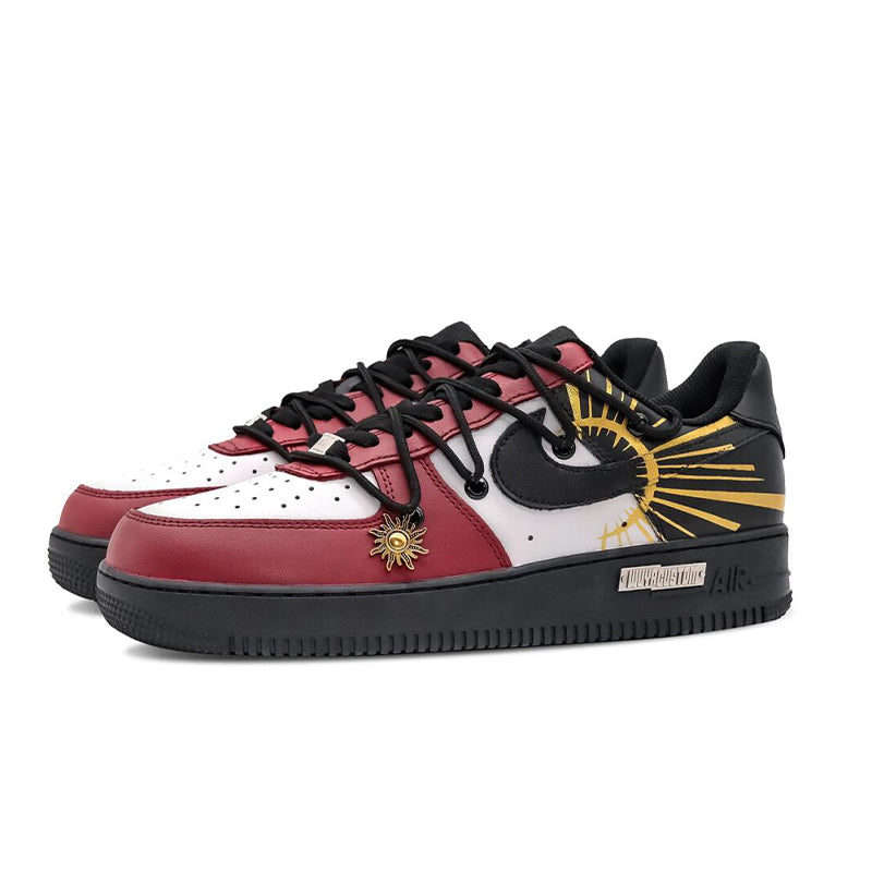 [Custom Apollo's Light] Air Force 1 Skateboarding Shoes Unisex