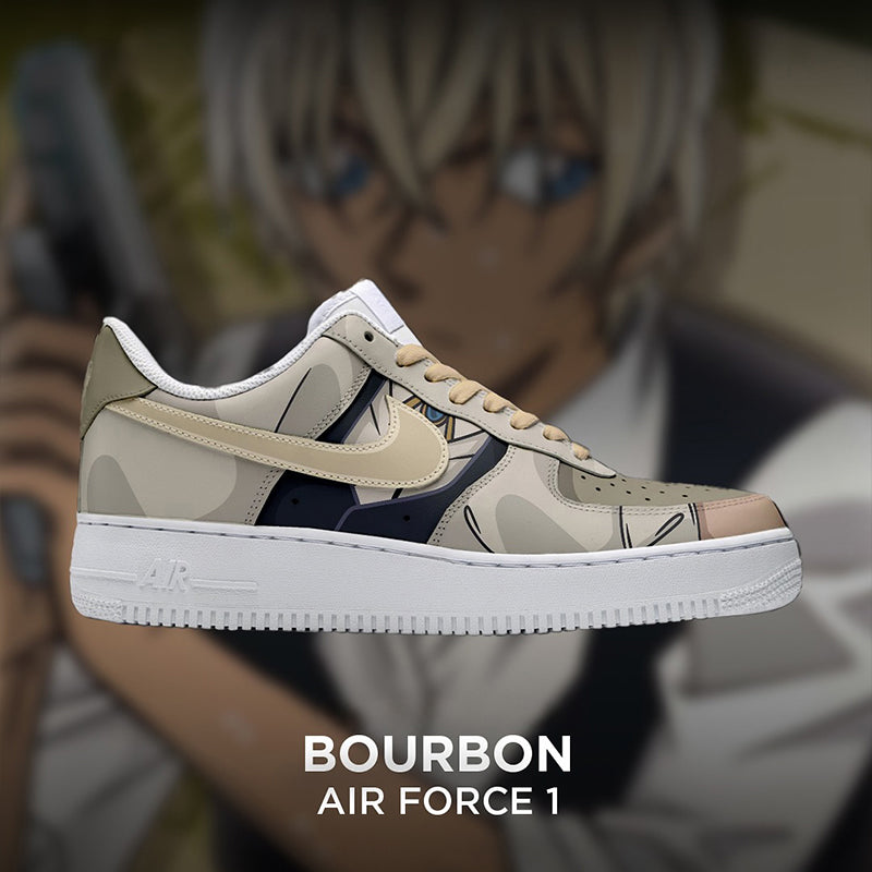 [Custom Hand-painted - Case ClosedⅡ] Air Force 1 Skateboarding Shoes Unisex