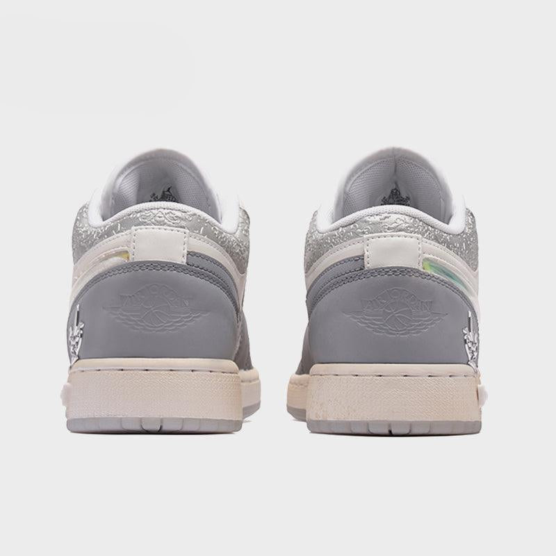 Silver Dancer - Women's Jordan 1 Low Custom
