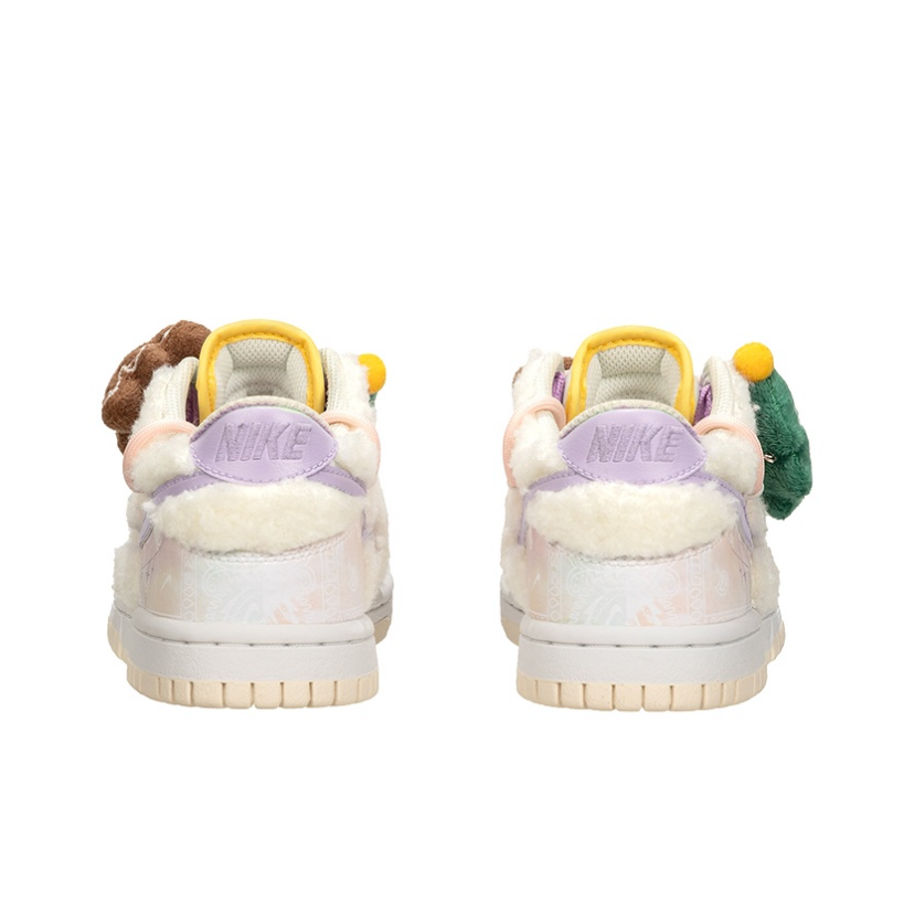 [Custom Cute Plush Christmas Party] Dunk Low Skateboard Shoes Unisex