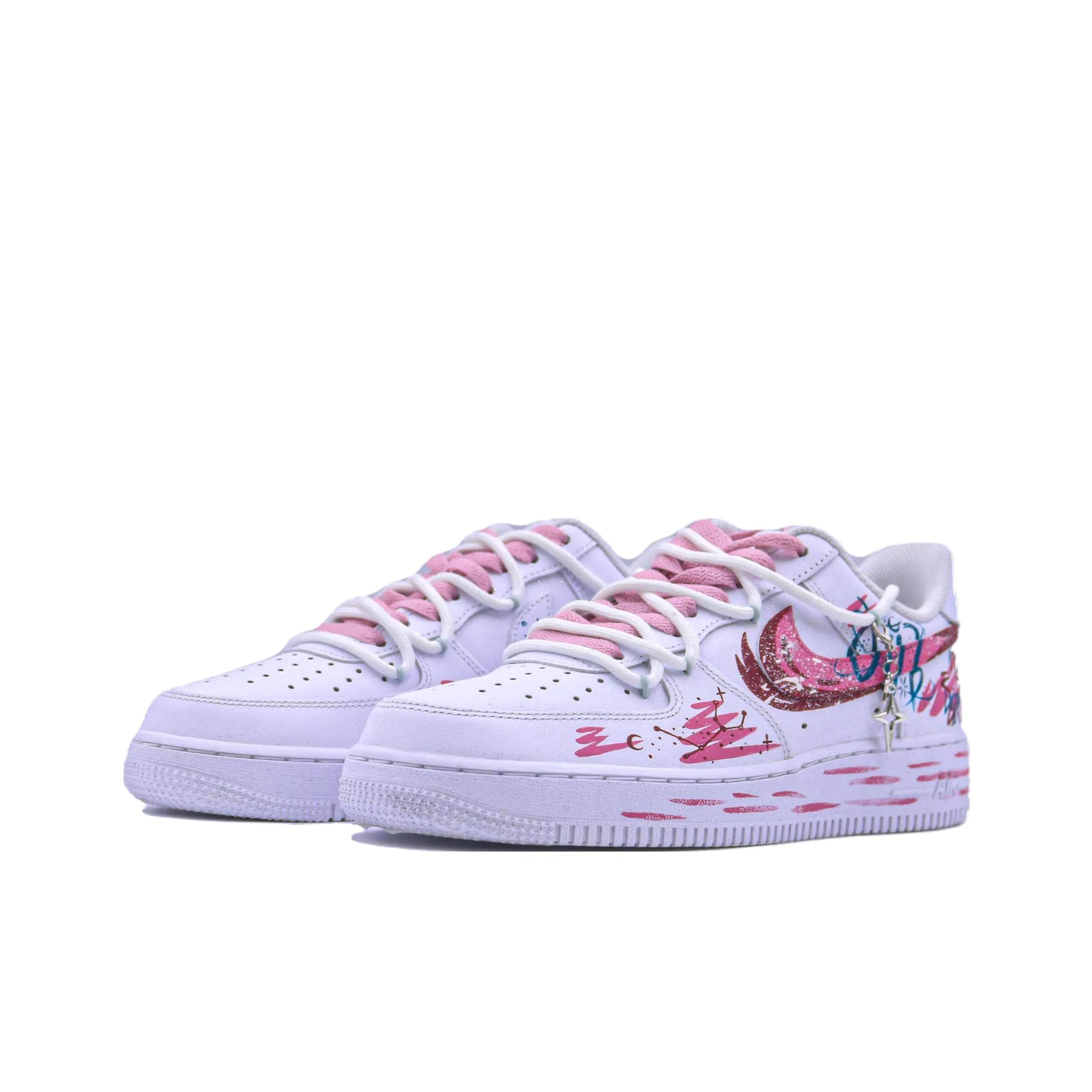 [Customized The Twelve Zodiac Signs: Virgo - Fashionable Starry Sky] Air Force 1 Shoes Unisex